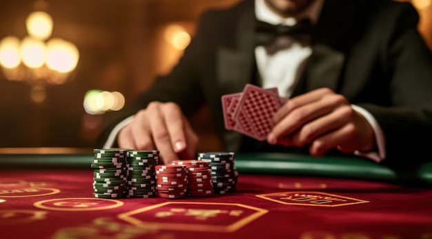 metro slot live-dealer studio with professional croupier and multi-camera setup